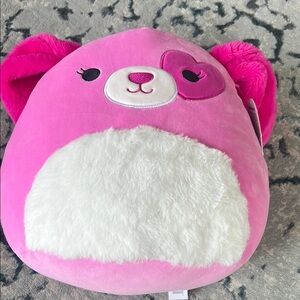 Squishmallows Pink and White Panda Plush Accessory